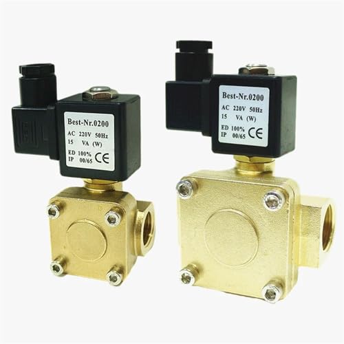 Électrovanne pilote haute pression NR0 en laiton robuste G1/2