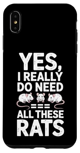 �uYes I Really Do Need All These Rats�v �X�}�z�P�[�X iPhone XS Max �p