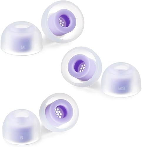 AZLA SednaEarfit MAX para Galaxy Buds 2 Pro (SMSM), puntas de auriculares para auriculares inalámbricos, puntas de repuesto de auriculares con