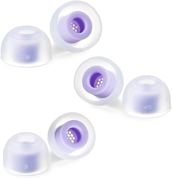 AZLA SednaEarfit MAX for Galaxy Buds 2 Pro S/MS/M, Earbud Tips for Wireless Headphones, Noise Canceling Earbuds Replacement Tips, Samsung-Certified Eartips for Galaxy Buds 2 Pro