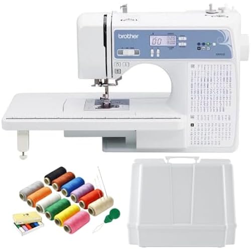Brother XR9550 Computerized Sewing Machine (White) Bundle