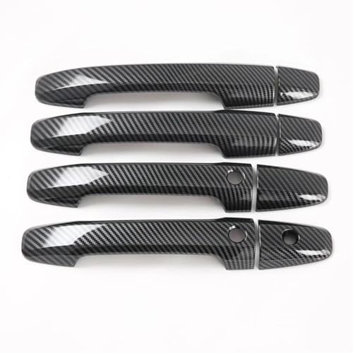 Pegatinas de manija de coche para Stepwgn 15-21 con cubierta protectora de carbono resistente