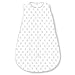 Amazing Baby Cotton Sleeping Sack with 2-Way Zipper, Tiny Bear, Sterling, Medium