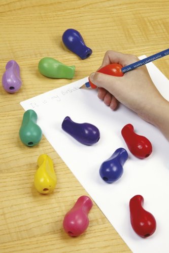 Jumbo Ultra Pencil Grip - Pack of 5 Mixed Colours Supplied