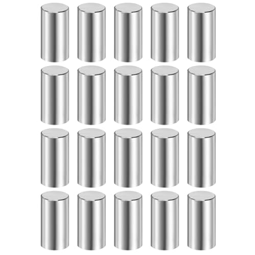 uxcell 20Pcs 10 mm x 18 mm Dowel Pins 316L Stainless Steel Metal Shelf Pegs