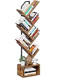 Photo Gallery coleshome libreria ad albero, scaffale a 6 ripiani con divisori, scaffale legno adatto per soggiorni e camere da letto, marrone Photo Gallery coleshome libreria ad albero, scaffale a 6 ripiani con divisori, scaffale legno adatto per soggiorni e camere da letto, marrone