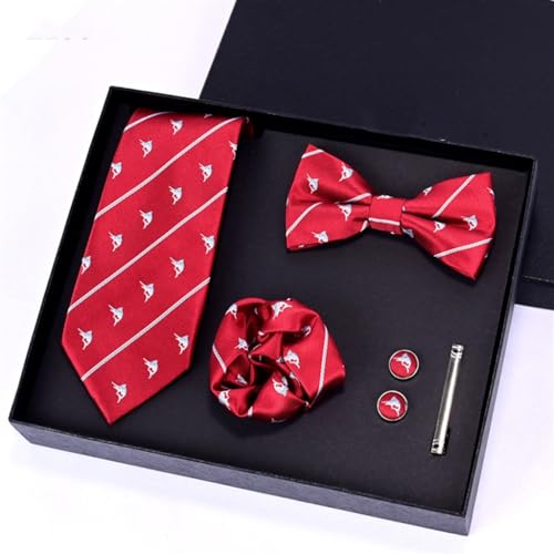 Set de corbata de negocios para hombre con accesorios