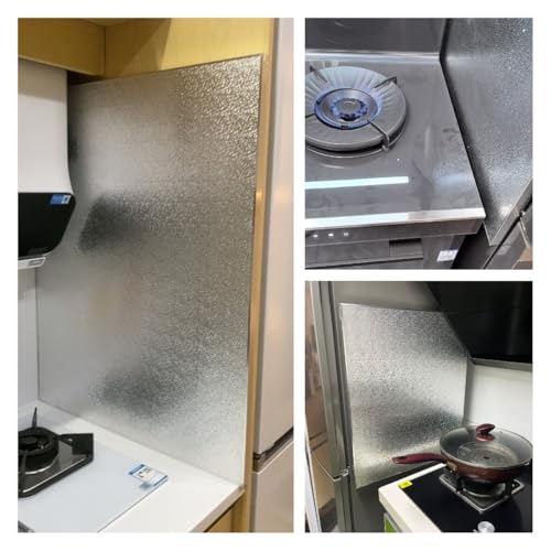 Tapis protection thermique barbecue four panneau isolant aluminium résistant chaud - 6