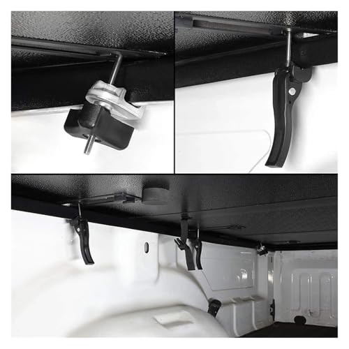 Couvre-benne alu 3 volets étanche compatible Silverado Hilux - 6