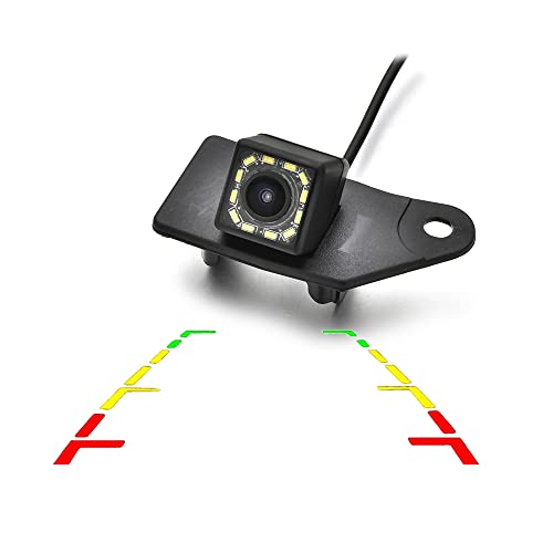 Image of Vlicevrn HD LED Car Rear View Camera's Night Vision Backup Parking Waterproof IP68 Vehicle Camera for Mitsubishi ASX /Mitsubishi RVR /Mitsubishi Outlander Sport 2010~2015 (12 LED Camera)