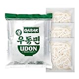 GARAK 3-Minute Sanuki Udon Noodles (3-Pack) | Thick & Chewy Japanese-Style Noodles for Quick Stir-Fry & Meals | No Soup Base Included (21.15oz)