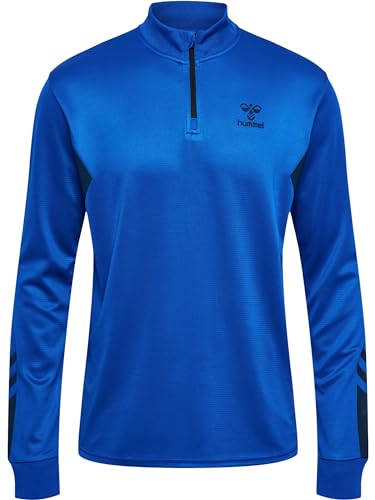 hummel Hmlactive Pl Half Zip Sweat-Shirt respirant pour une régulation thermique