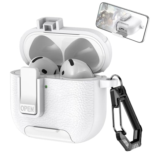 For AirPods Pro 3 P[X 3 SbNt [ۂ v3Jo[ N[i[Lbgt GA[|bYv3Jo[ CX[dΉ LEDCg h~ s Jrit (zCg, AirPods Pro3