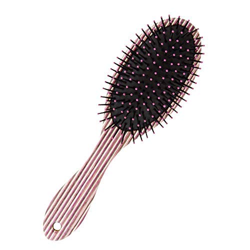 WINSUN Natural Colorful Wooden Hair Brush,Anti Static and Good Massage Hair Brush with Air Cushion for Women, Girls and Children with All Hair Types.