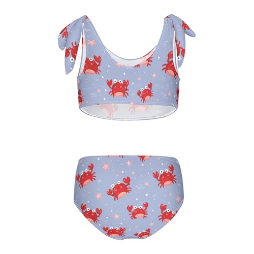 Image of Boccsty Summer Girls Swimsuits Kids Bikini Sets 2 Pcs Bathing Suit for 3T-12T
