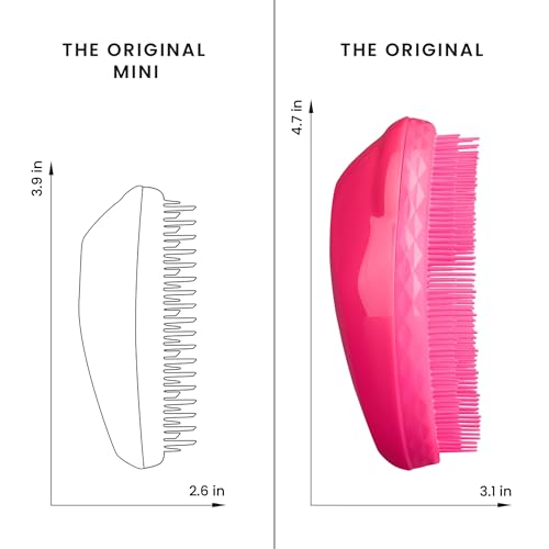 Tangle Teezer | The Original Detangling Hairbrush Wet & Dry Hair | For All Hair Types | Pink Fizz - Image 6