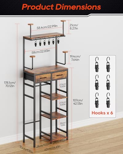 NANAGIFTREE 7670 Freestanding Motorcycle Helmet Rack