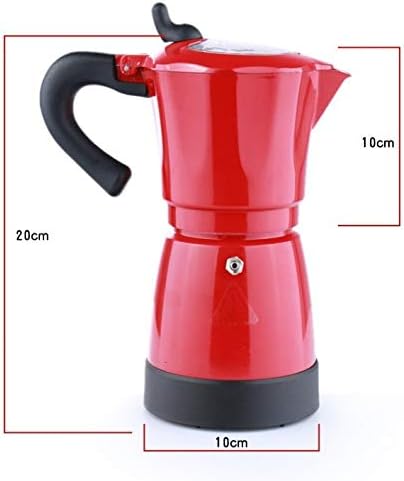 Cafetera Moka Eléctrica Semi Automática para Espresso y Capuchino miniatura 2