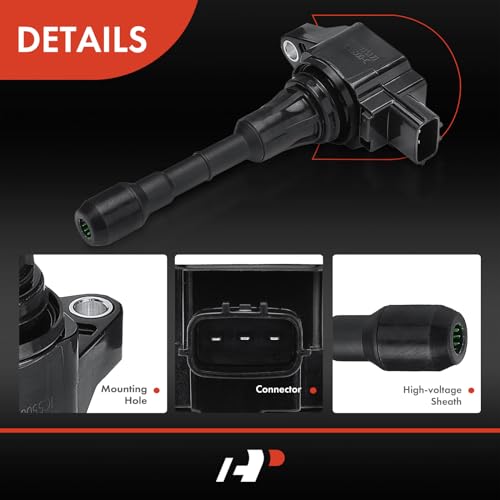 A-Premium Ignition Coil Compatible with Nissan & Infiniti Vehicles - 2.5L 3.5L - Altima 2007-2018, Pathfinder 2013-2019, Maxima Murano Quest 350Z EX35 FX35 G35 Q50 QX60 M35 G25 by A-Premium - Image 5