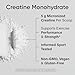 Sports Research Creatine Monohydrate - Gain Lean Muscle, Improve Performance and Strength and Support Workout Recovery - 5 g Micronized Creatine - 10.58 oz