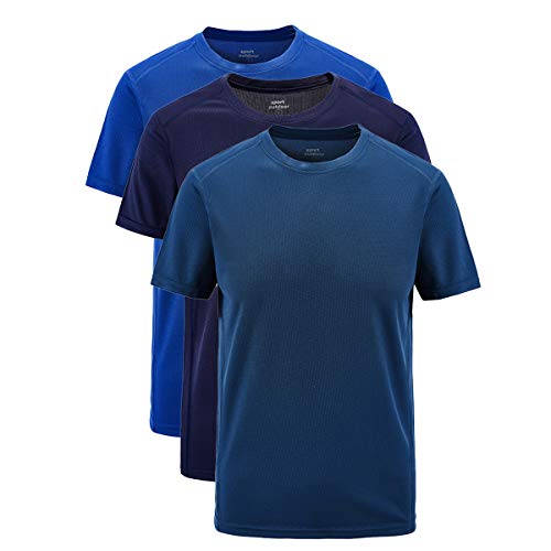 T-shirt homme uni Allthemen à manches courtes, la douceur d'un lot de 3 indispensables