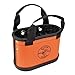 Bucket, Hard Body Oval Bucket with Sheath, Orange and Black Klein Tools 5144HBS