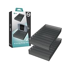 Hyperkin 10 Cartridge Holder Storage Stand for Nintendo 64 Games, [2-Pack] Stackable Retro Game Organizer for N64 Collectors