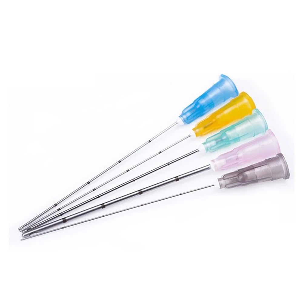 Verrerie et matériel de laboratoire 2 pièces/paquet * 10 paquets 18G 21G 22G 23G 25G 27G seringues à canule crantée à extrémités lisses aiguille