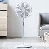 【Genießen Sie die natürliche Brise】Smartmi Fan 3 Dynamic Wind Sense-Algorithmus stellt sanft die Empfindlichkeit und Volatilität des Windes in der Natur wieder her. Es verwendet ein 7-Blatt-Design mit einer bidirektionalen Radialachse, um die Sanftheit und Sanftheit des natürlichen Windes nachzubilden. Der reibungsfreie Gleichstrommotor verbessert die Energieeffizienz und ist mit 29 Dezibel der leiseste auf dem Markt für einen besseren Schlaf