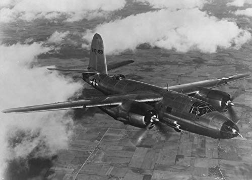 B26 Marauder Model Airplane Kit 1/72 Scale - Bomber Martin B-26 American WWII Aircraft - Russian Military Model Kits with Assembly Instructions in Russian Language - Thumbnail 3