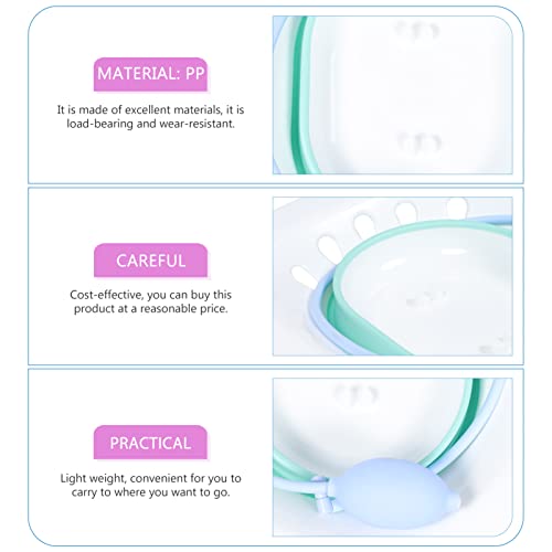 Cabilock Assento de vaso sanitário Sitz para banho pós-parto, cuidados anais pós-operatórios, lavató