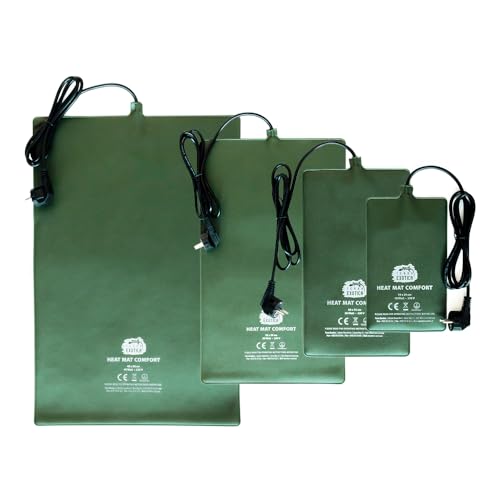 Terrarium Heizmatte Comfort 30 Watt - in 10W, 20W, 30W & 40W erhältlich - Wärmematte für Reptilien z.B. Schildkröten Schlangen Eidechsen - spritzwassergeschützt (Comfort Heizmatte, 30 Watt)