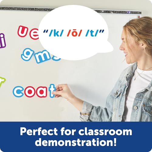 Learning Resources Phonics Magnets - Magnetic ABC, Alphabet Recognition for Preschoolers, Phonics and Spelling, Classroom, Teach Toddler Reading, Language Development, Educational Toy, Gifts for Kids - Image 4