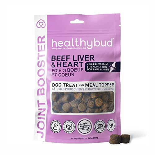 healthybud Beef Liver Treats for Dogs, Hip and Joint Dog ...