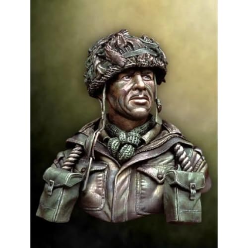 Buste militaire britannique 1/10 résine pour modéliste passionné