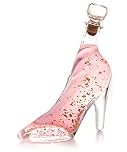 PINK GIN GIFT 22 CARAT GOLD FLAKES GIFT IN SHOE BOTTLE 350ml