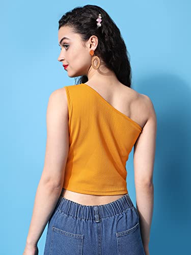 Image of PURVAJA Women's Solid Regular Fit T-Shirt