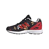 adidas Originals Kids Unisex's ZX Flux Sneaker, core Black/Lush red/FTWR White, 12.5K M US Big Kid