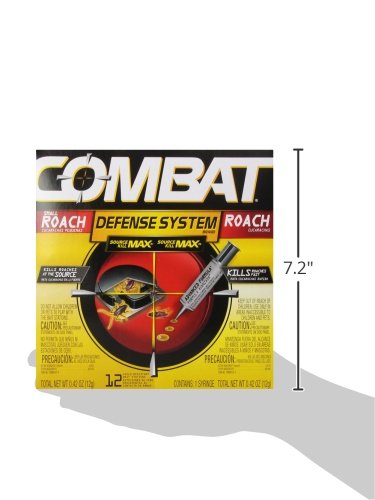 Combat 51962 Max Defense System Brand, Small Roach Killing Bait And Gel thumb #1