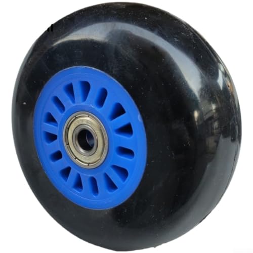 Patinete de tres ruedas con ruedas silenciosas plegables de poliuretano para andadores de bebé, construido para una dirección suave y estabilidad (I)