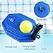 Tennis Trainer Rebound - 2026 Tennis Practice Trainer with Weighted Base, Self Return Training Baseboard for Home, Multifunctional Tennis Solo Practice Kit for Backyard (1, Blue)