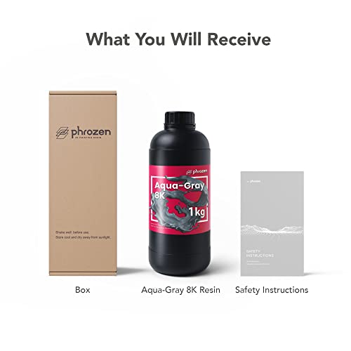 Phrozen AQ Ua-Gray 8K 3D Printing Resin thumb #6