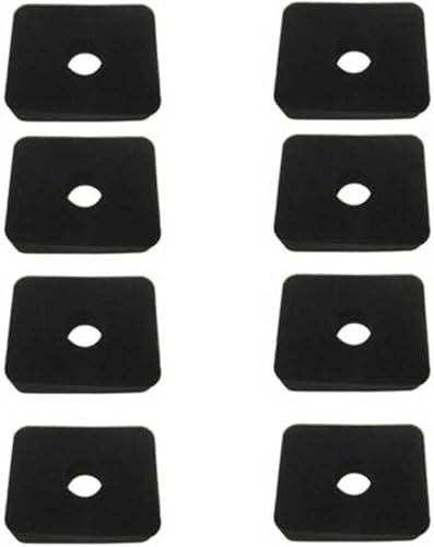 Miniatura 1 de Paquete de 8 filtros de aire de repuesto 17211-ZE1-000 17211-ZE8-000 para modelos de cortacésped Honda GX120 GX160 GX200 WA20 WB20 WB30