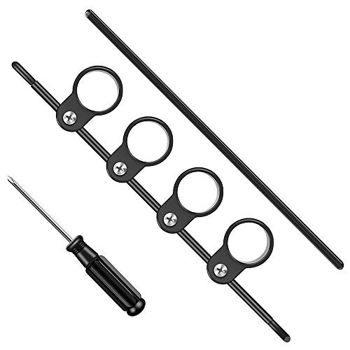 Universal Finger Expander for Musical Instruments, Adjustable Guitar Training Auxiliary Artifact Finger Trainer Piano Finger Splitter Suitable for Guitar/Bass/Ukuleles/Mandolins/Piano/Banjos Beginner