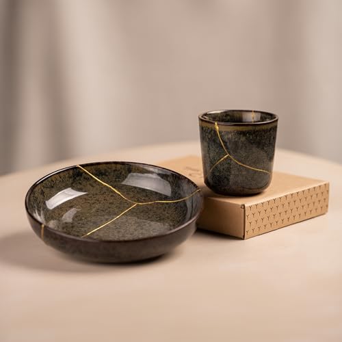 CHIYU Kintsugi Epoxid-Kleber - Transparenter Kleber - lebensmittelecht - spülmaschinenfest