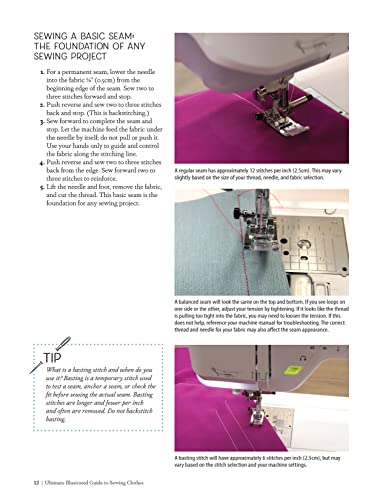 Fox Chapel Publishing Ultimate Illustrated Guide to Sewing Clothes: A Complete Course on Making Clothing for Fit and Fashion