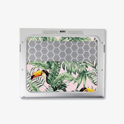 Image of MightySkins Carbon Fiber Skin Compatible With Alienware X14 R2 (2023) Full Wrap Kit - Hidden Toucan | Protective, Durable Textured Carbon Fiber Finish | Easy To Apply & Change Styles | Made in the USA