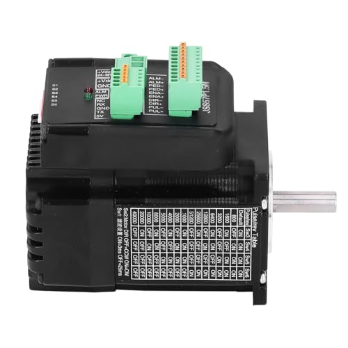 Stepper Motor, CNC Stepper Motor 4A JSS57P1.5N 1.5N DC24‑50V High Speed Large Torsion Step for Milling Machine, Engraver
