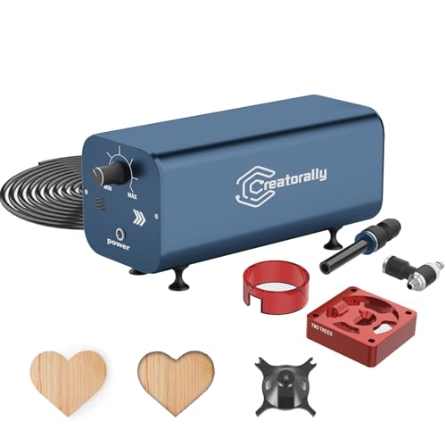 Twotrees X1 Kit de asistencia de flujo de aire, 10-30 l/min, sistema de bombeo de aire para máquina grabadora láser TTS-55 5 W TTS 10 W