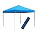 Abba Patio 10 x 10-Feet Outdoor Pop Up Portable Shade Instant Folding Canopy with Roller Bag, Blue
